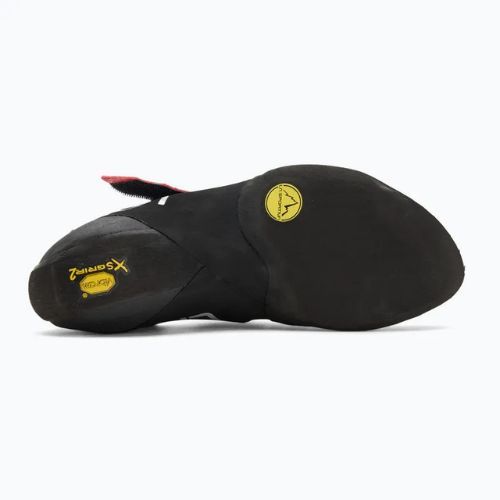 La Sportiva Theory women's climbing shoe hibiscus/black