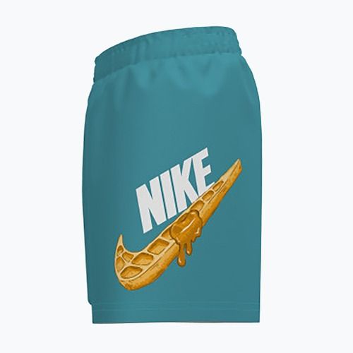 Children's Nike Swoosh Waffle 4" Volley dusty cactus swim shorts