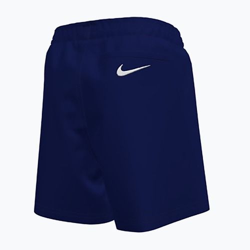 Kids' swim shorts Nike Swoosh Waffle 4" Volley midnight navy