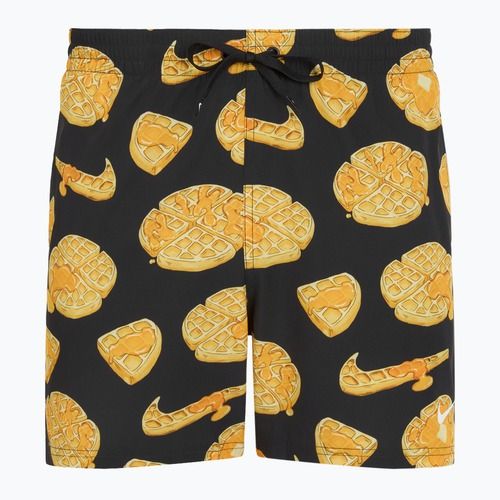 Men's Nike Multi Print 5" Volley swim shorts black