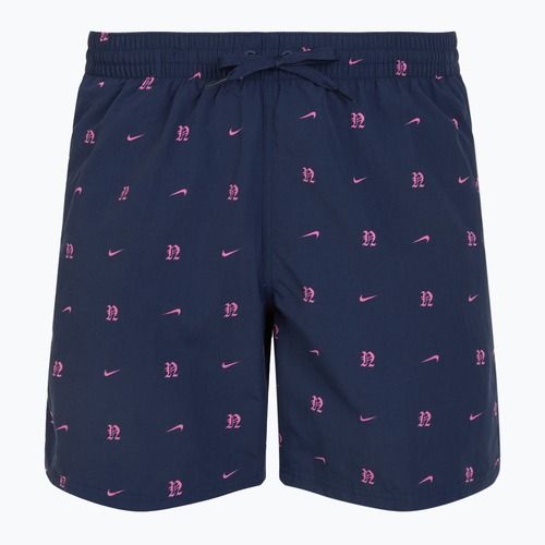 Men's Nike Luxe Letter 7" Volley swim shorts midnight navy