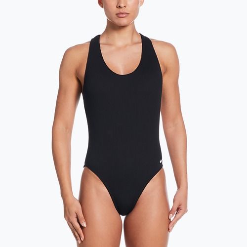 Nike Elevated Essential Crossback women's one-piece swimsuit black