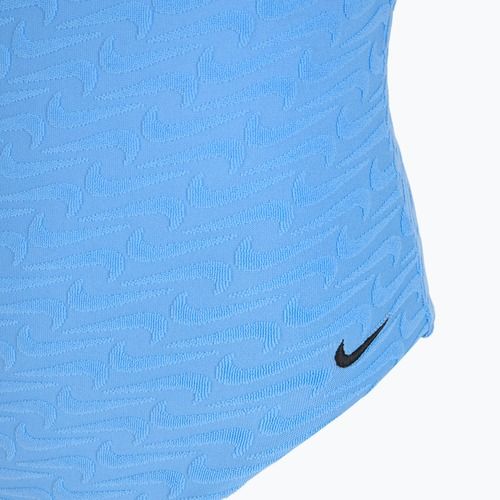 Women's one-piece swimsuit Nike Swoosh Link Y-Back university blue