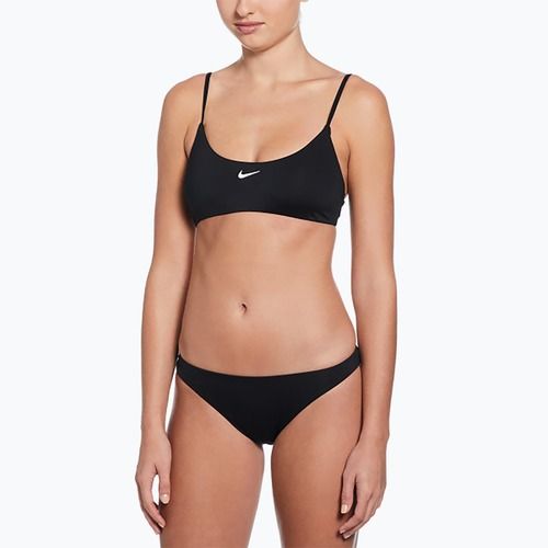 Women's two-piece swimsuit Nike Essential Bralette Bikini black