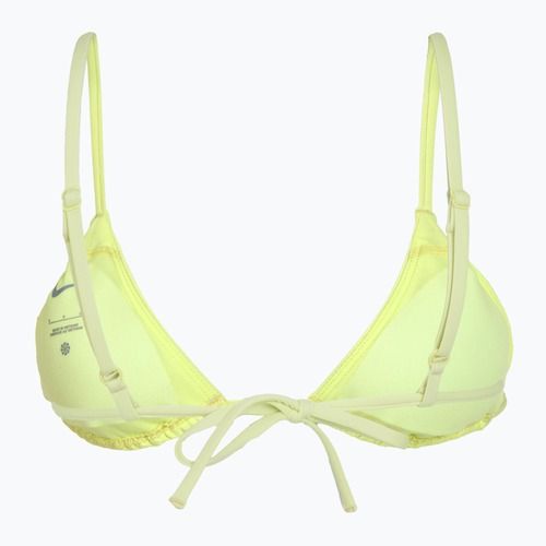 Nike Essential Triangle Bikini swimsuit top barely volt