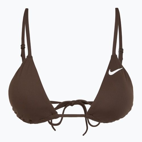 Nike Essential Triangle Bikini swimsuit top baroque brown