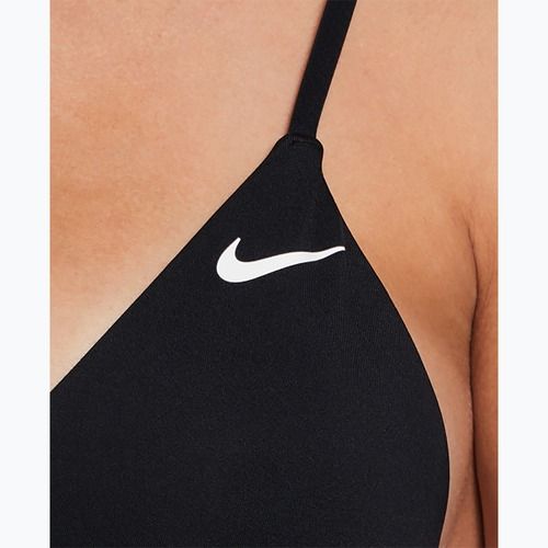 Nike Essential Triangle Bikini Swimsuit Top black