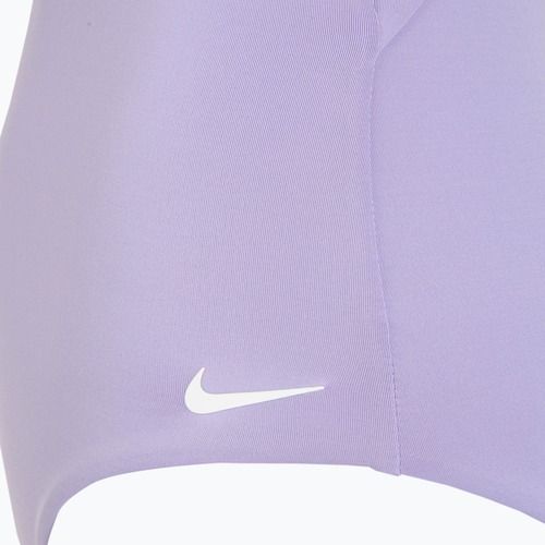 Women's one-piece swimsuit Nike Essential V-Neck hydrangeas
