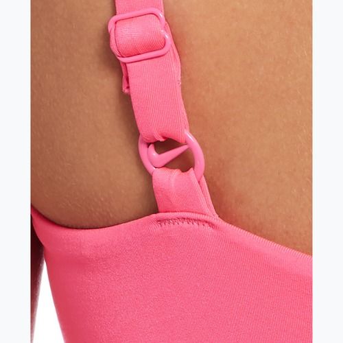 Women's one-piece swimsuit Nike Essential Asymmetrical hyper pink