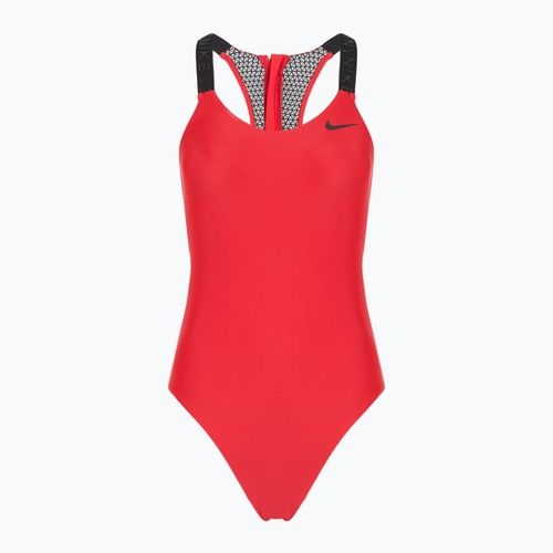 Women's one-piece swimsuit Nike Hydralock Fusion university red