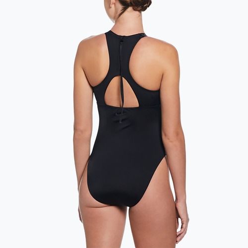 Women's one-piece swimsuit Nike Hydralock Fusion Racerback black