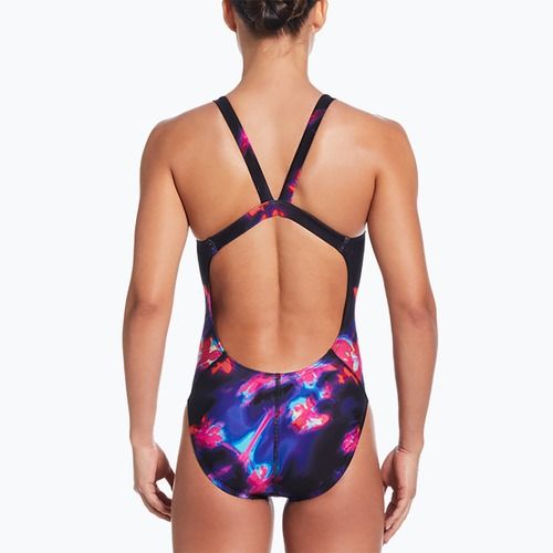 Women's one-piece swimsuit Nike Hydrastrong Fastback black