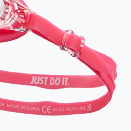 Nike Lil Swoosh Junior hyper pink children's swim goggles