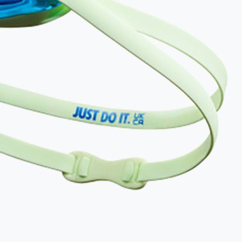 Nike Legacy Mirrored barely volt swimming goggles