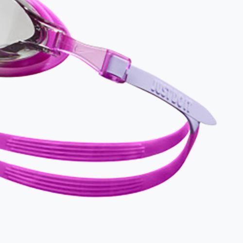 Nike Chrome Junior vivid purple children's swimming goggles