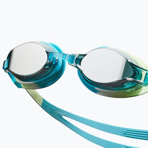 Nike Chrome Mirrored dusty cactus children's swimming goggles
