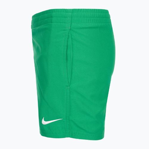 Nike Essential 4" Volley stadium green children's swim shorts