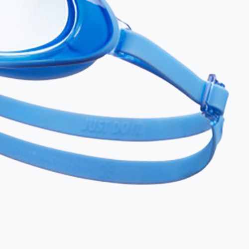 Nike Expanse university blue swimming goggles