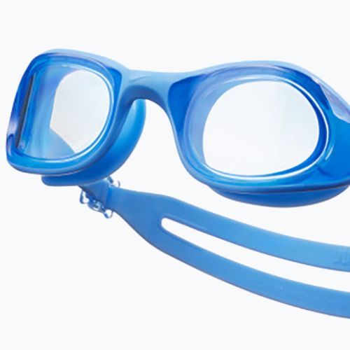 Nike Expanse university blue swimming goggles