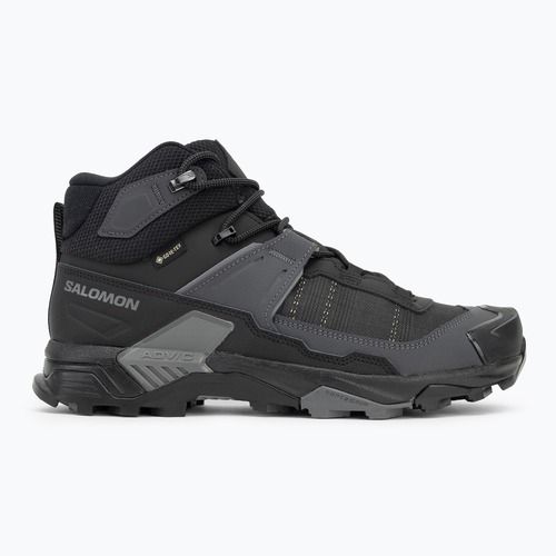 Men's trekking boots Salomon X Ultra 5 MID Wide GTX black/asphalt/ castlerock