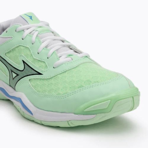 Mizuno Wave Phantom 3 neo mint / black / frontier blue handball shoes