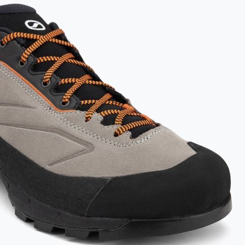 Men's SCARPA Rapid XT approach shoe taupe/rust orange