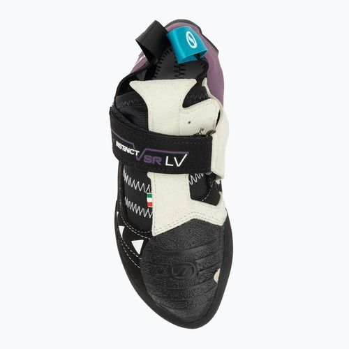 SCARPA Instinct VSR LV climbing shoe black/violet/milk