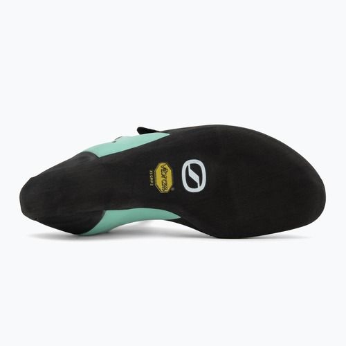 SCARPA Arpia V LV climbing shoe shark aqua