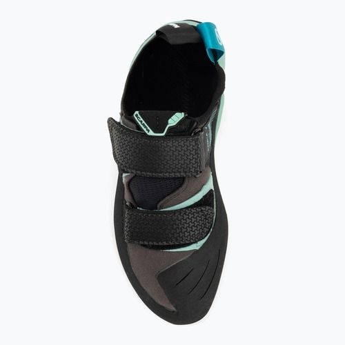 SCARPA Arpia V LV climbing shoe shark aqua