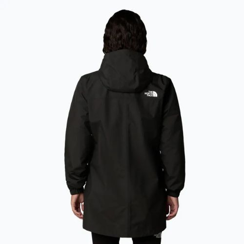 Women's rain jacket The North Face Antora Rain Parka tnf black