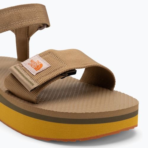 Women's sandals The North Face Skeena Platform sahara/iron bronze