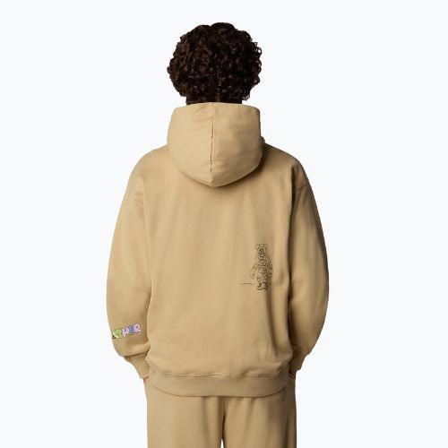 The North Face Mountain Cleanup Over Hoodie khaki stone