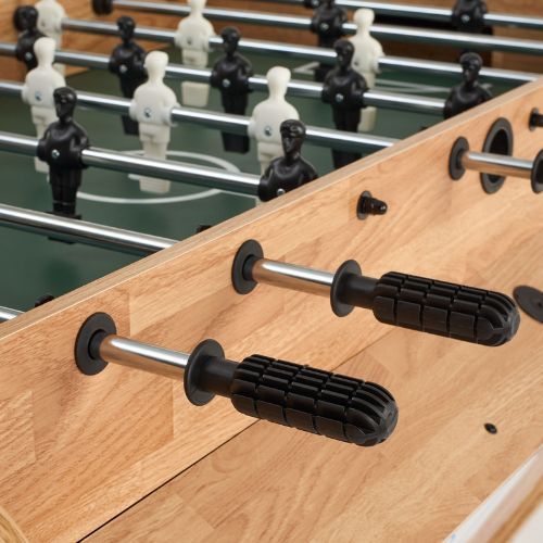 OneTeam FunArena 3-in-1 foosball, cymball, wooden/black pool table