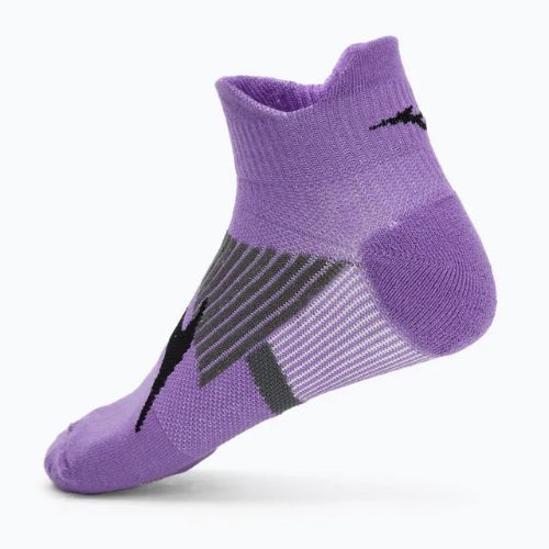 Mizuno DryLite Race Mid paisley purple socks