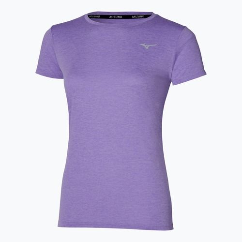 Women's running shirt Mizuno Core Tee paisley purple