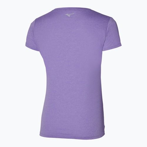 Women's running shirt Mizuno Core Tee paisley purple