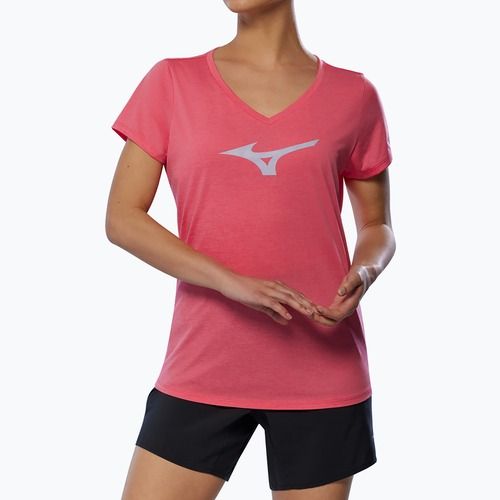 Women's running shirt Mizuno Core RB Tee camellia rose
