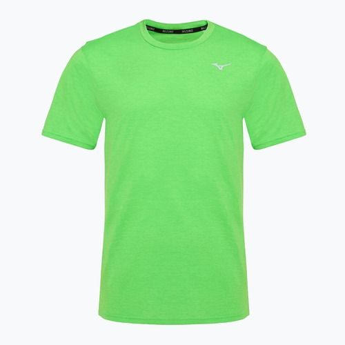 Men's Mizuno Impulse Core Tee green gecko running shirt