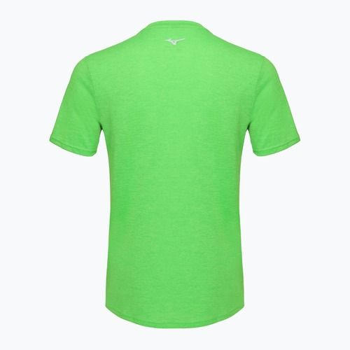 Men's Mizuno Impulse Core Tee green gecko running shirt