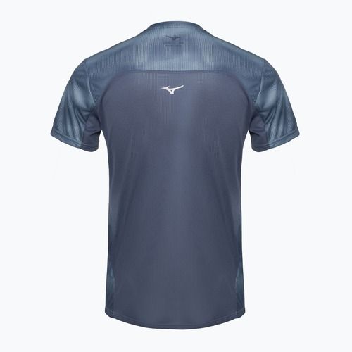 Men's Mizuno DryAeroFlow Graphic Tee citadel running shirt