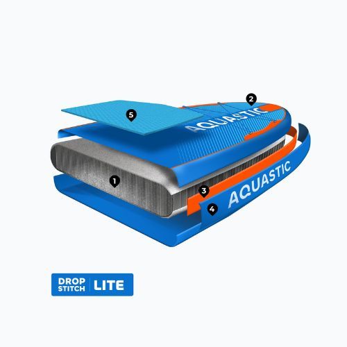 SUP board AQUASTIC Perth 10'8" all-round blue