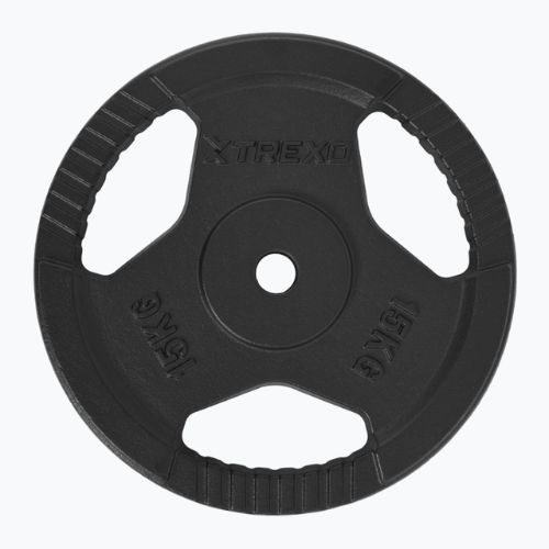 XTREXO cast iron weight TRX-ICP015 15 kg chrome