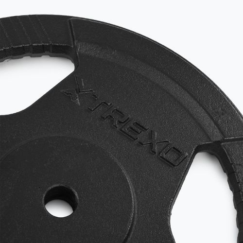 XTREXO cast iron weight TRX-ICP025 25 kg chrome