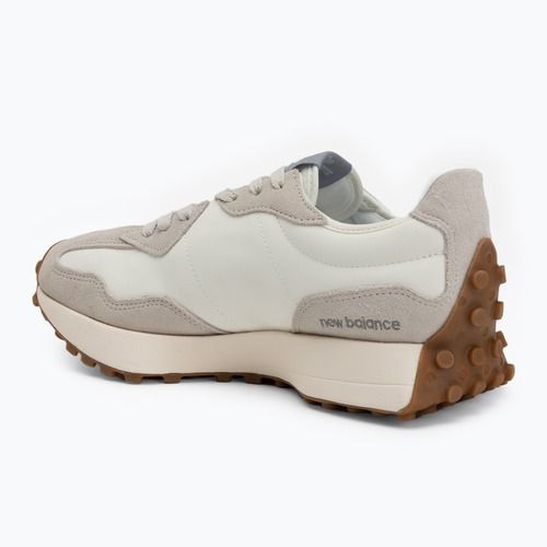 New Balance 327's V1 moonbeam/shadow grey shoes