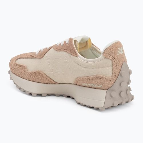 New Balance women's shoes 327's V1 flat taupe/linen leopard