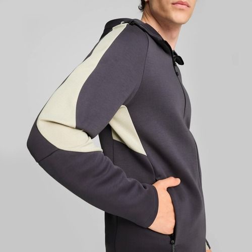 Men's sweatshirt PUMA Evostripe Hoodie FZ DK galactic gr