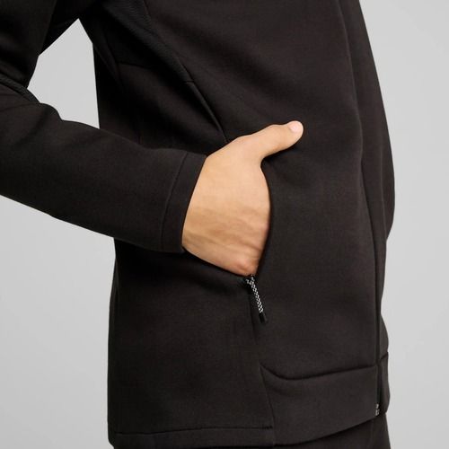 Men's sweatshirt PUMA Evostripe Hoodie FZ DK puma black