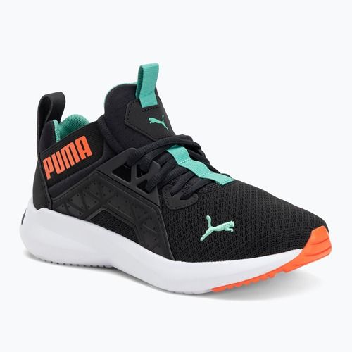 PUMA Softride Enzo NXT Jr children's shoes puma black / jade frost