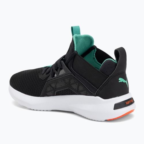 PUMA Softride Enzo NXT Jr children's shoes puma black / jade frost