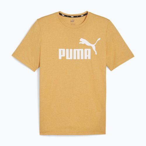 Men's PUMA Essentials Heather Tee ginger tea T-shirt